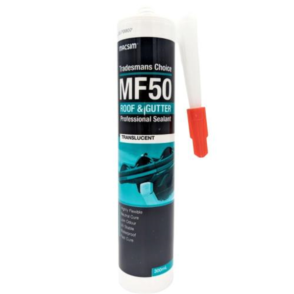 Roof & Gutter Translucent Silicone - 300ml