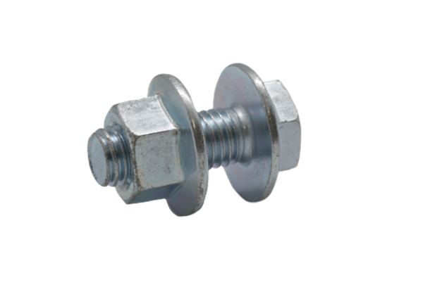 M12x30 Flange Purlin Bolt & Nut 8.8-Zinc