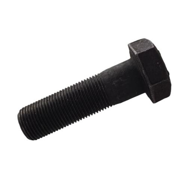 1"X10" UNF(12TPI) Grade 8 Hex Head Bolt Only - Black