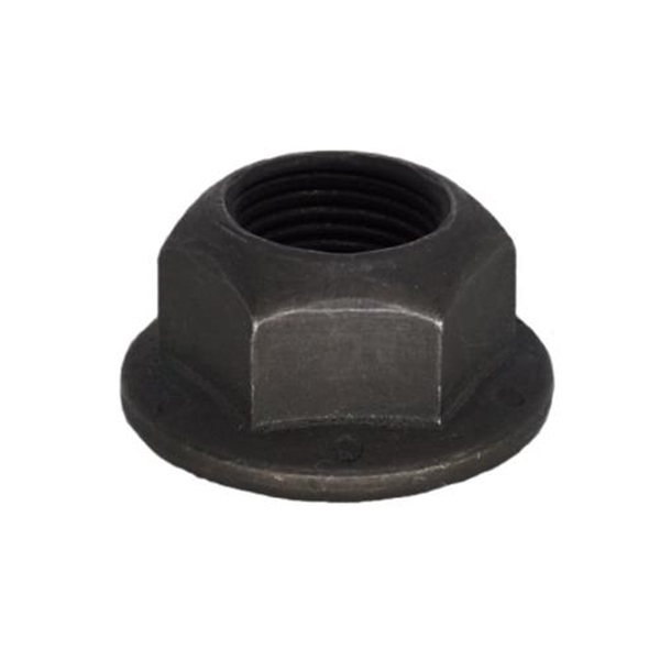 1/2" UNF Flange Head Locknut - Black