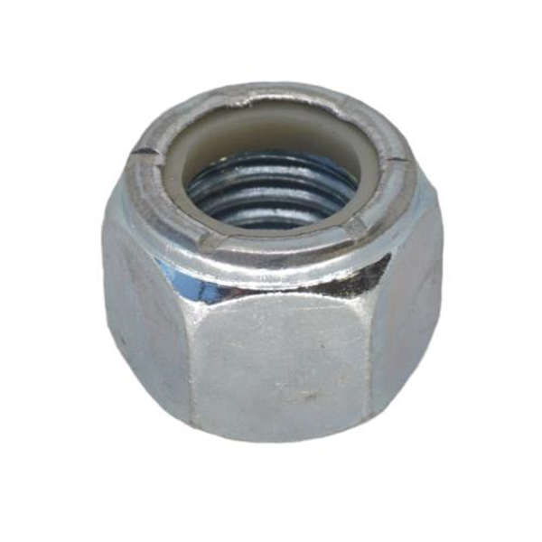 1" UNC Nyloc Nut Grade 2 - Zinc