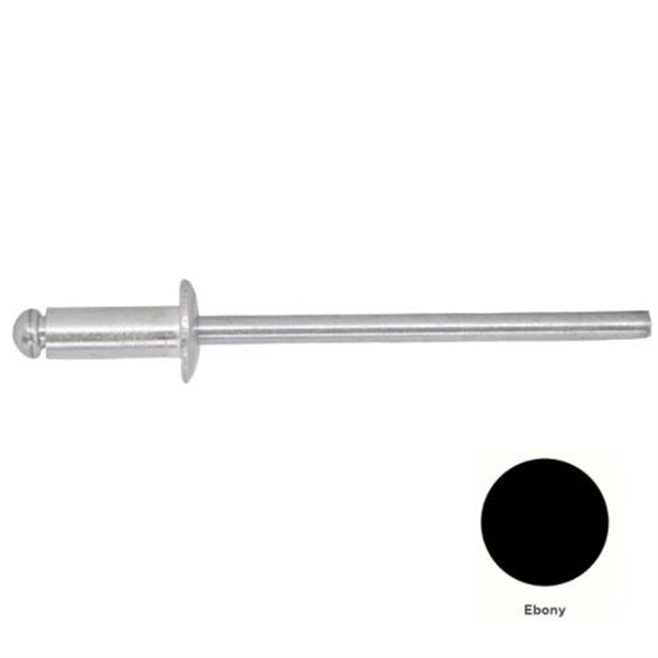 4-3 Pan Head Aluminium & Steel Rivet - EBONY