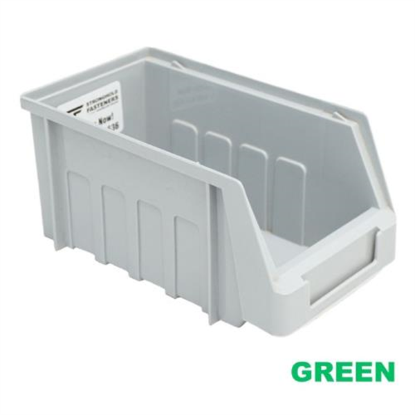 SB2 Plastic Storage Bin (175X100X85) - Green