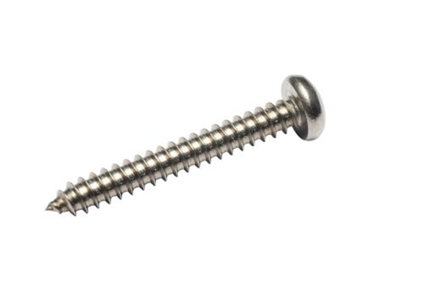 10G x 100mm  Self Tapper Pan Head Square Drive Screw Stainless Steel 304