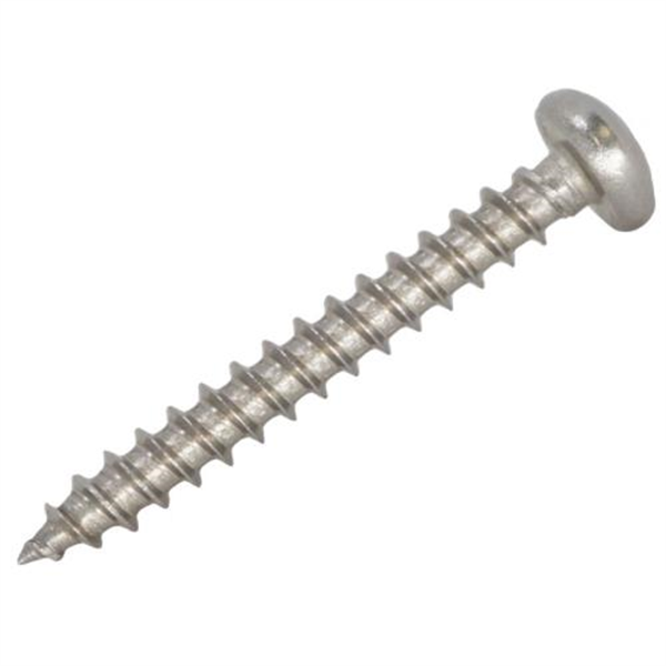 10G x 12mm  Self Tapper Pan Head Square Drive Screw Stainless Steel 304