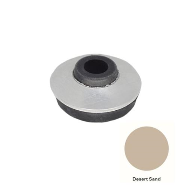 14G x 25mm x 1.2mm Aluminium EPDM Bonded Washer - DESERT SAND