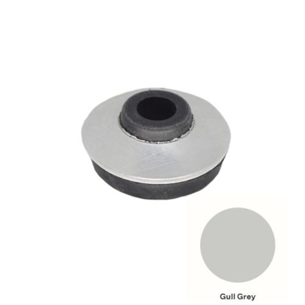 14G x 25mm x 1.2mm Aluminium EPDM Bonded Washer - GULL GREY