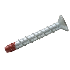 M12 x 100 Countersunk Masonry Screw Bolt - Galv