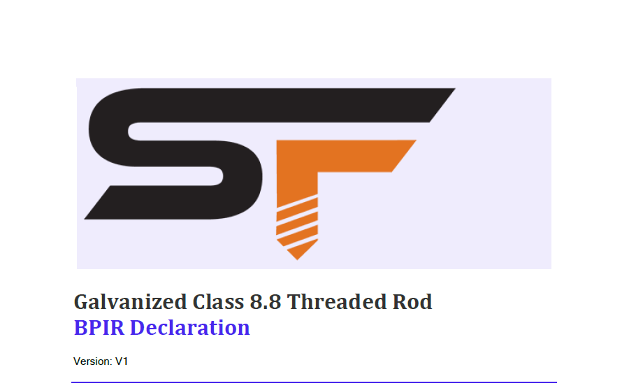 BPIR - Galv 8.8 Threaded Rod